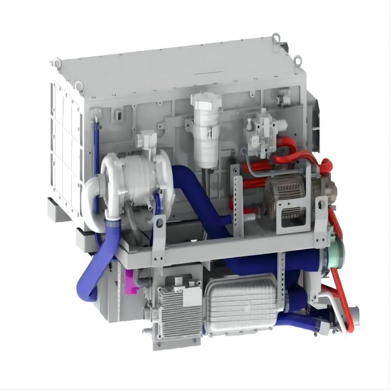 125KW sasakyan proton exchange lamad hydrogen fuel cell system
