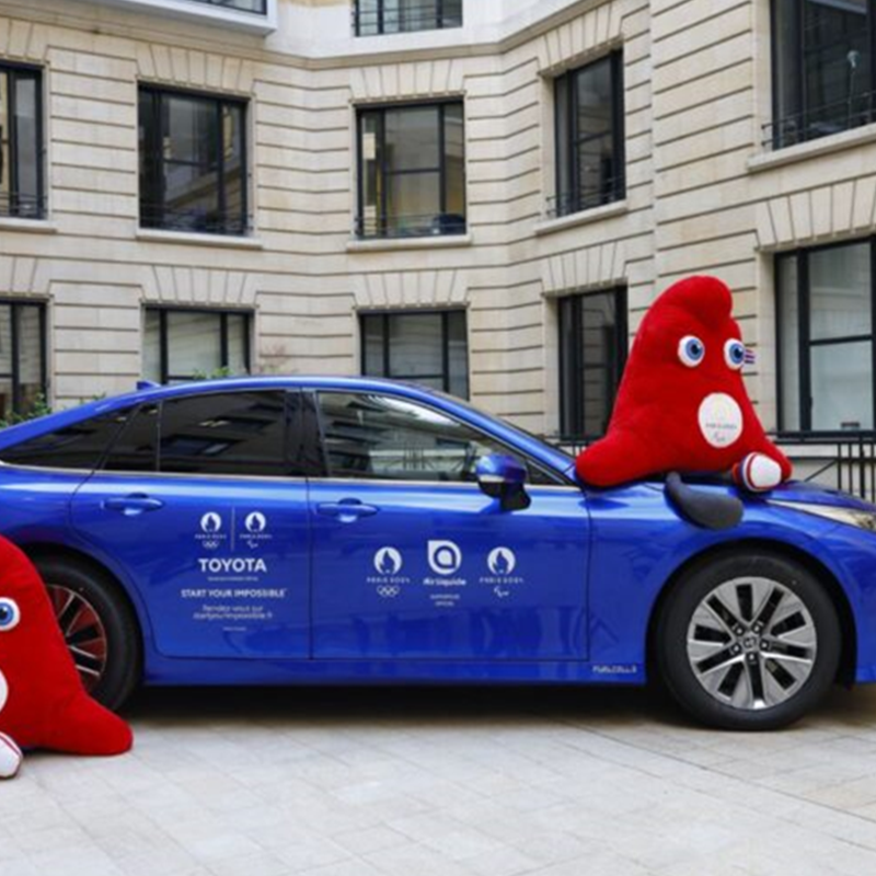 Sinusuportahan ng Air Liquide ang Paris 2024: magbibigay ng hydrogen para sa 100 Toyota Mirai