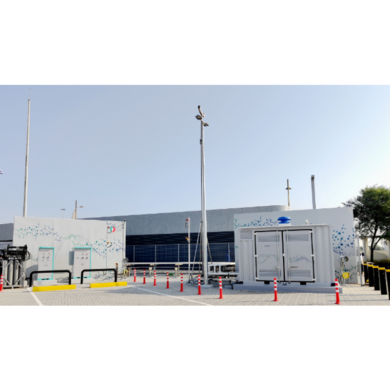 Ang unang hydrogen refueling station sa UAE ay opisyal na inilagay sa operasyon, at ang unang palabas sa negosyo sa ibang bansa ni Hedrissen ay naging matagumpay