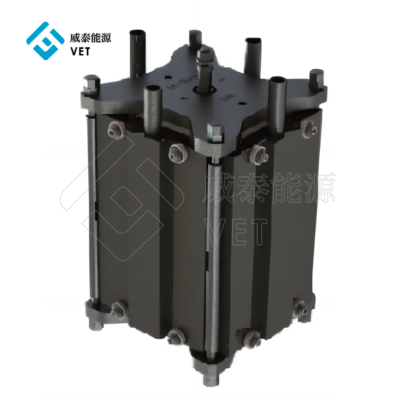 500W Solid oxide fuel cell flat tube stack