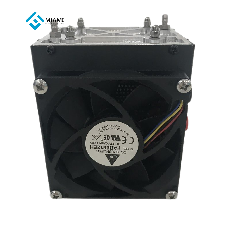 Advanced na naka-cool na fuel cell stack