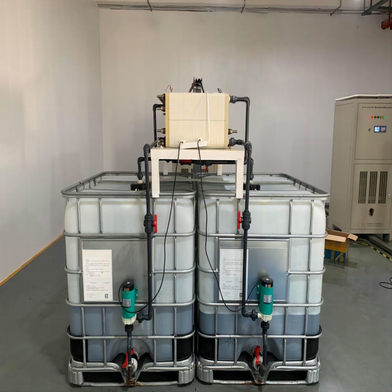 Customized na ion exchange membrane Pile 5kw Vanadium flow battery pack