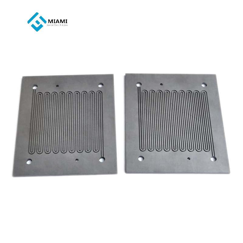 Mataas na presyon na nagpapatatag ng grapayt-hydrogen fuel cell bipolar plate