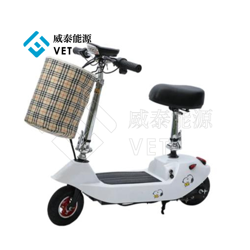 Hydrogen-powered fuel cell electric scooter