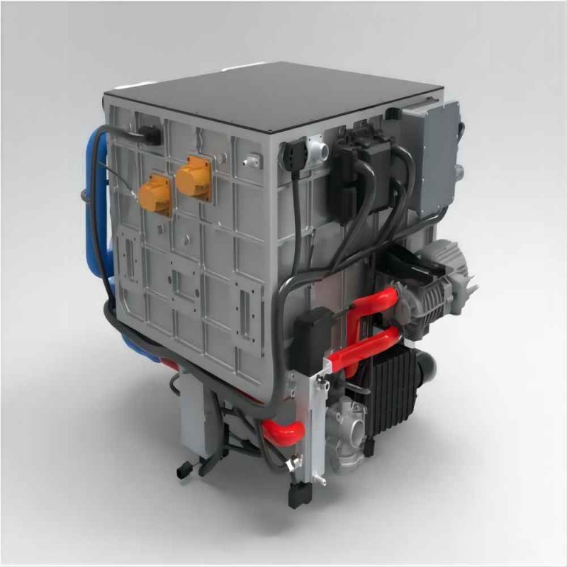 Water cooled 100KW hydrogen Fuel Cell Stack para sa automotive na paggamit